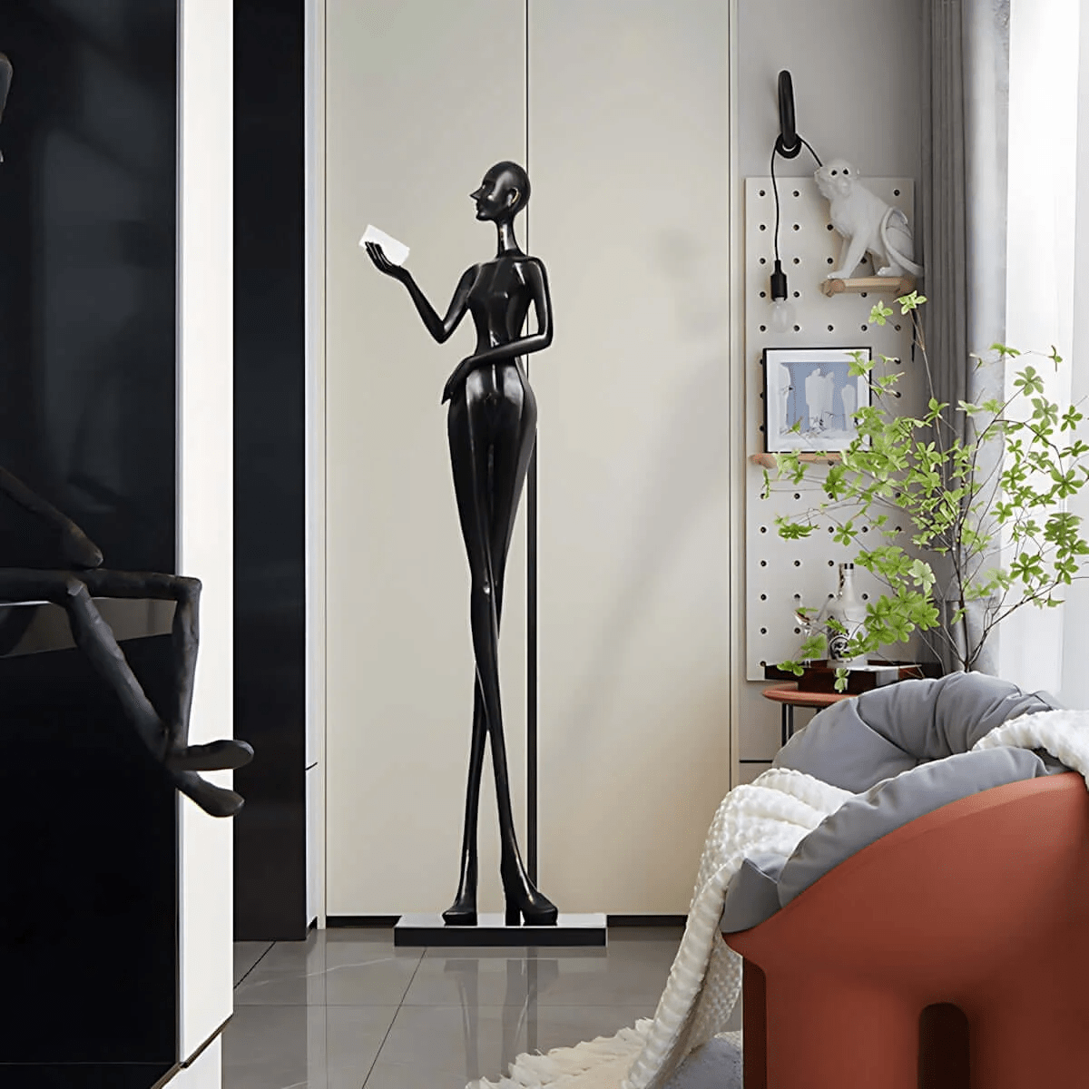 Soranina vloerlamp sculpturale minimalistisch