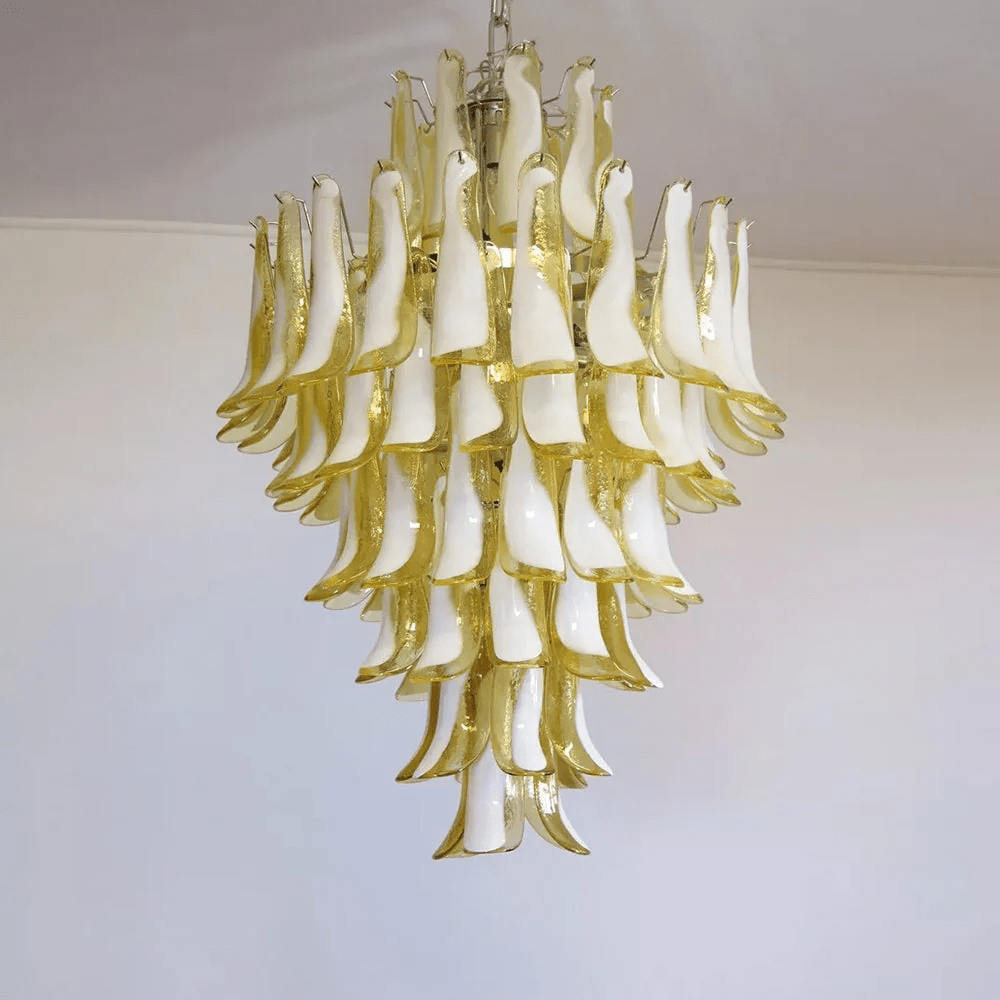 Tessa Glas Bloemblaadjes Hanglamp