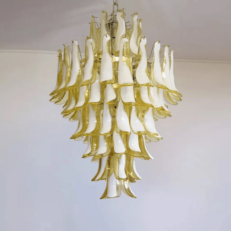 Tessa Glas Bloemblaadjes Hanglamp