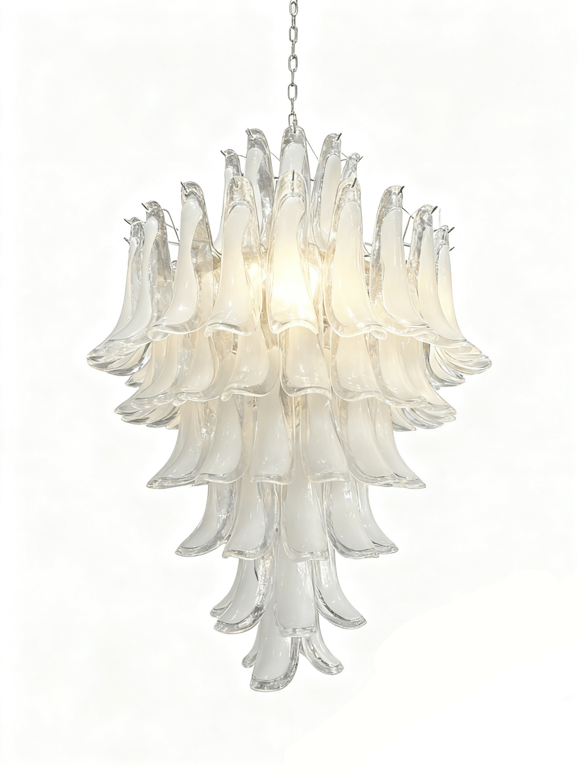 Tessa Glas Bloemblaadjes Hanglamp