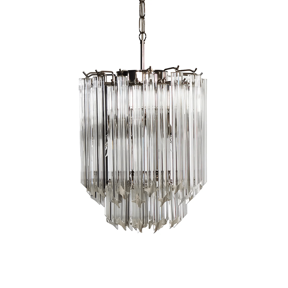 Luph Transparant Murano glas Prism Kroonluchter