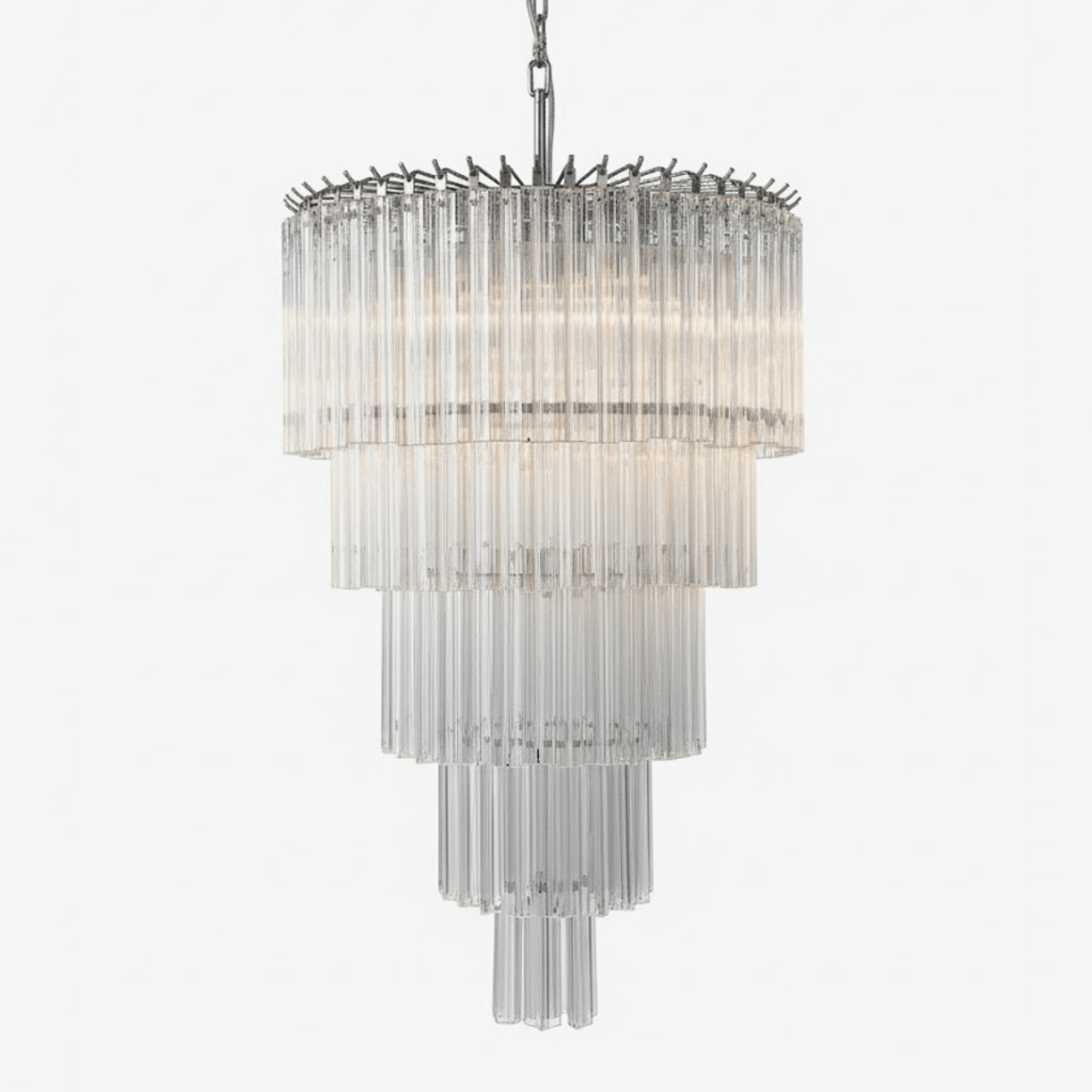 Qydr Kroonluchter met Luxueus glas
