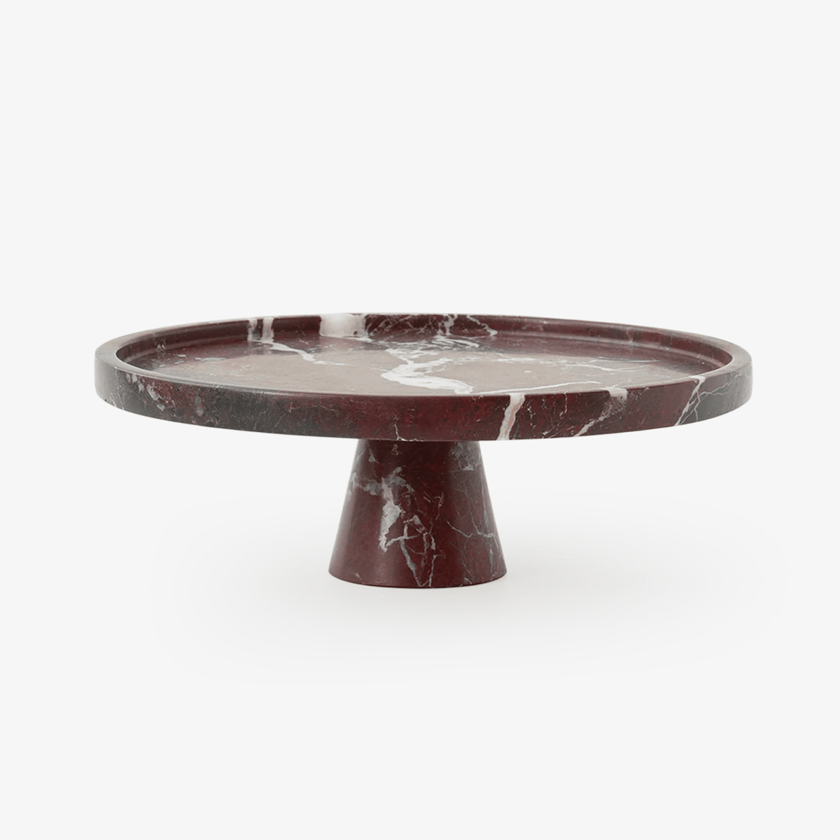 Tesk Marquina Marmeren Pedestal Tray