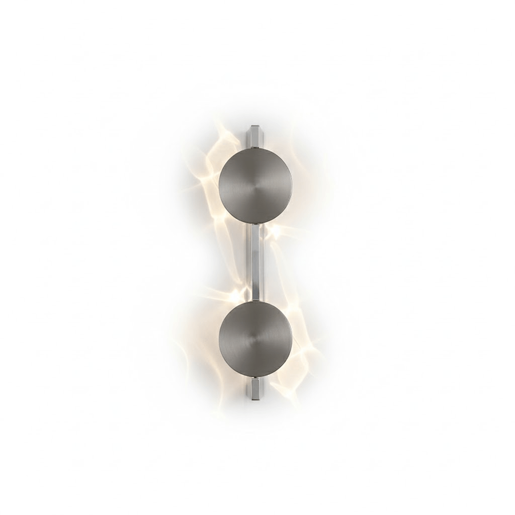 Pethr Wave Minimalistische wandlamp van staal
