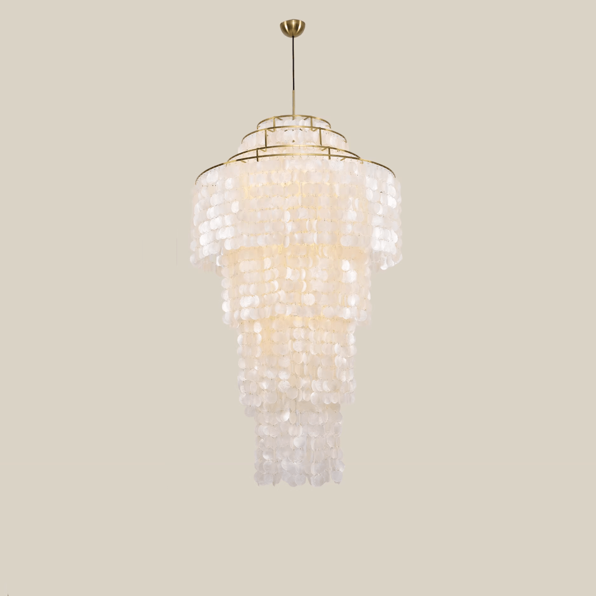 Eloryra Cascading Shell Kroonluchter
