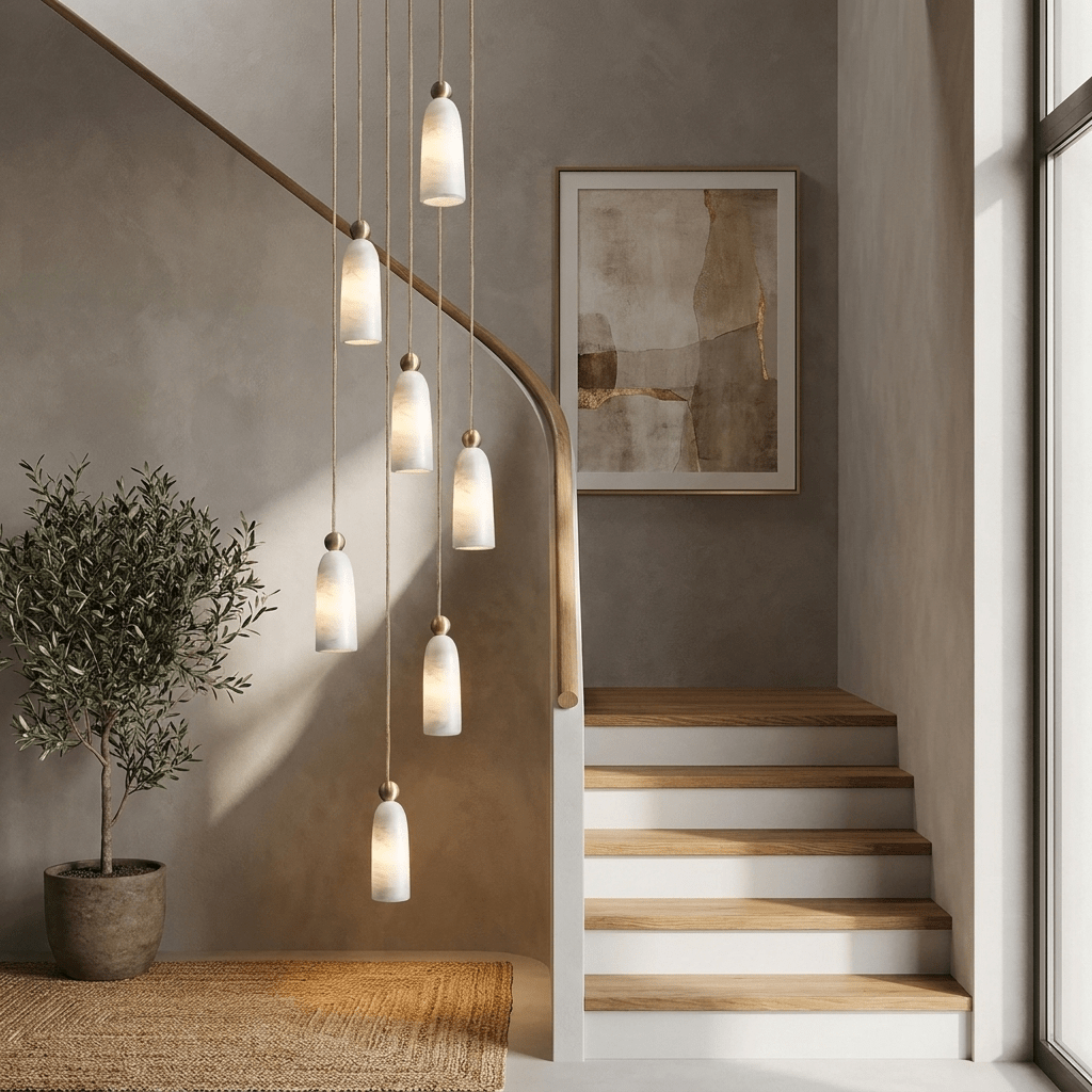 Elainaine hanglamp met klokkencluster