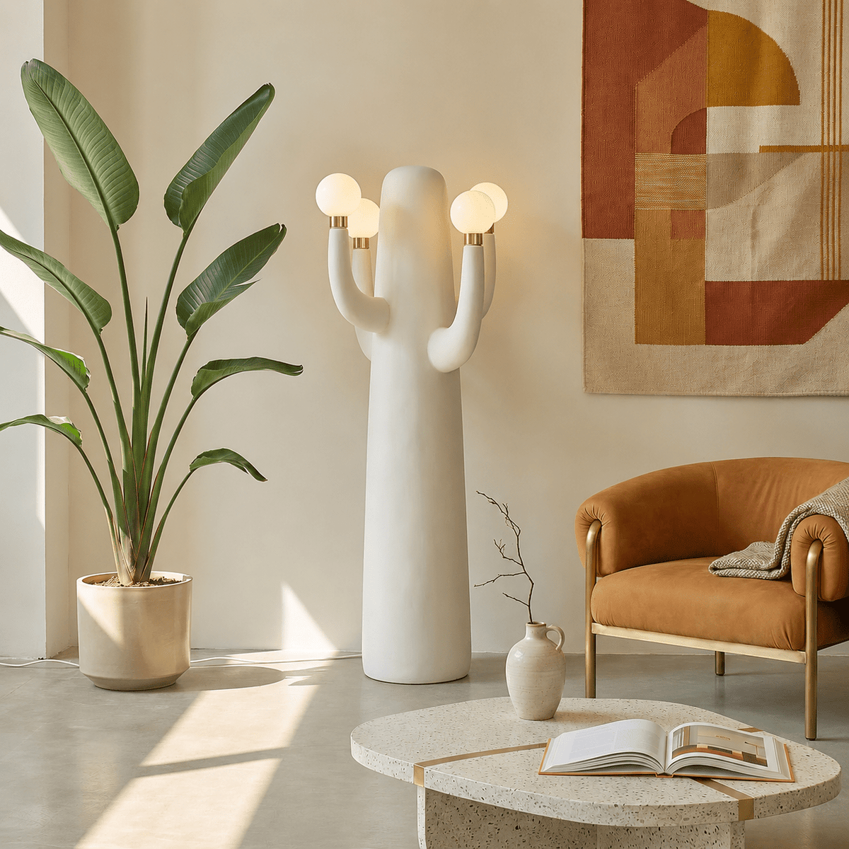 Solenna Art Cactus vloerlamp