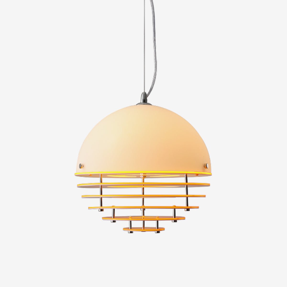 Esme Oranje gelaagde hanglamp