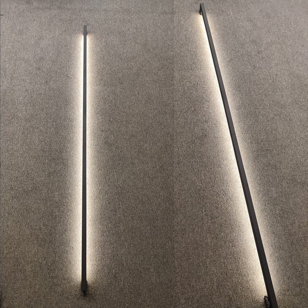 Edge Moderne Industriele LED Wandlamp Zwarte Woon/Slaapkamer Metaal&Acryl