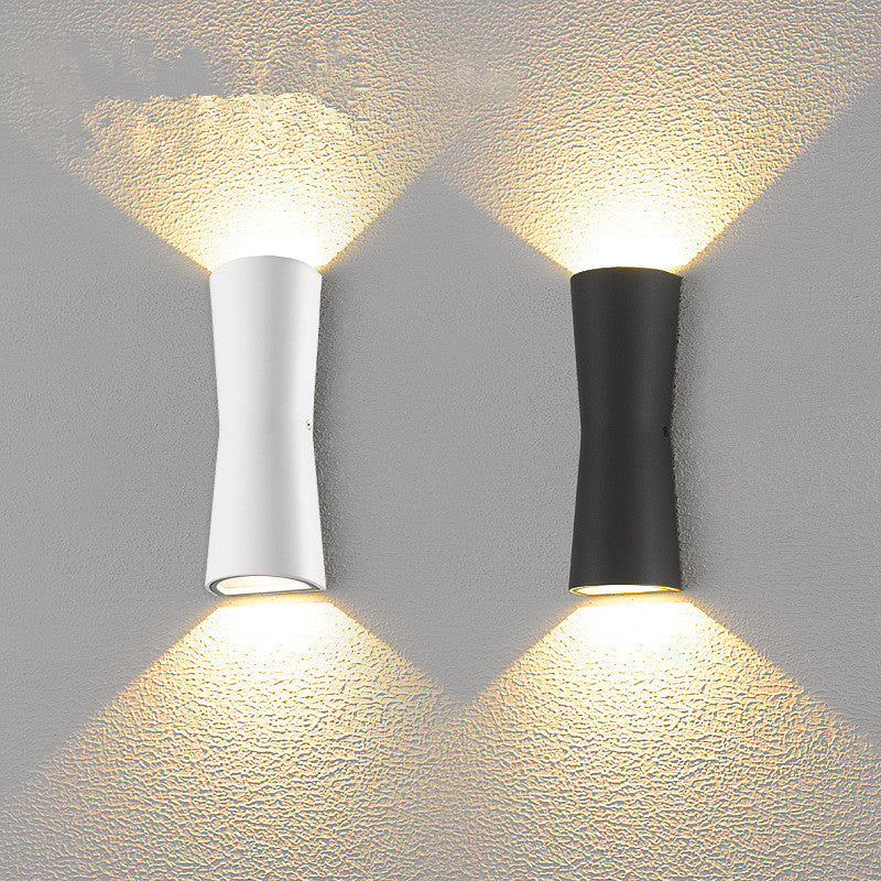 Orr Kleine Design LED Wandlampen Zwart Wit Metaal Buiten Tuin
