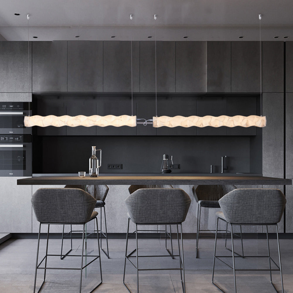 Nazifa Design Strip LED Hanglamp Metaal PET Eetkamer Woonkamer