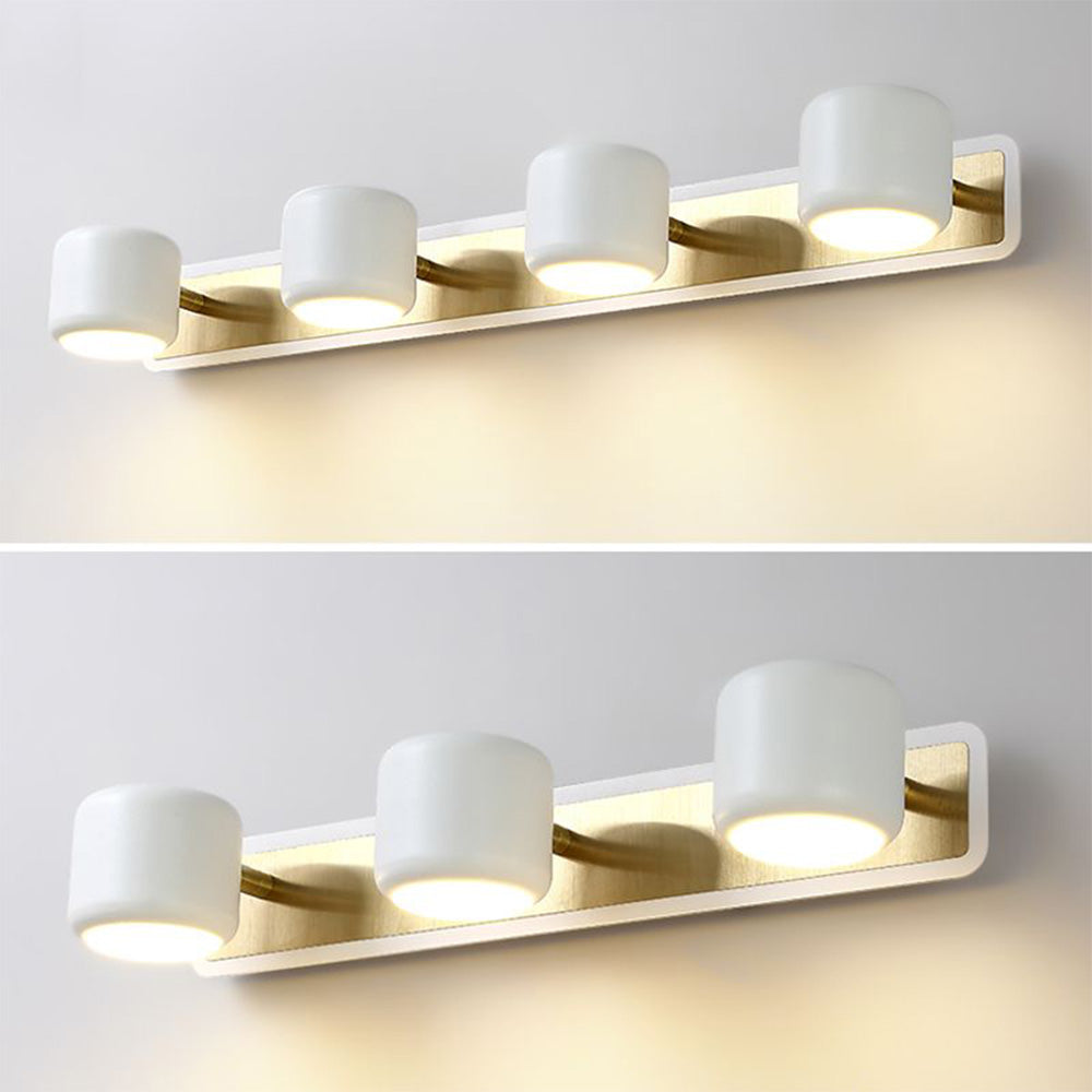 Cooley Ronde LED Wandlamp Zwart Wit Metaal Woonkamer Slaapkamer