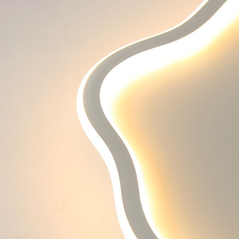 Quinn Design Wolk LED Plafondlamp Metaal/Acryl Wit/Zwart Slaap/Woon/Eetkamer