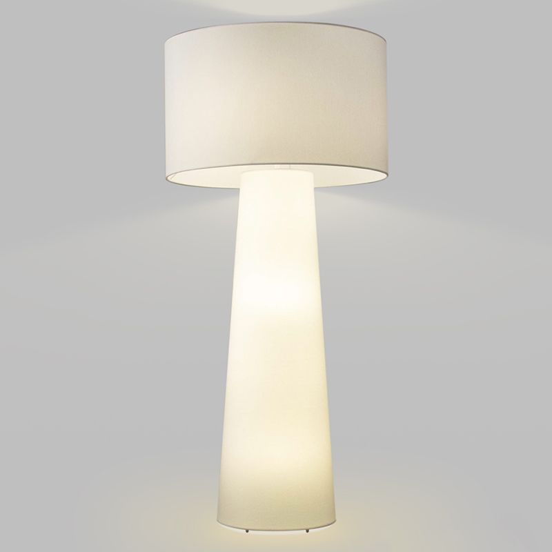 Eryn Moderne Design LED Cilinder Vloerlamp Metalen Stoffen Eetkamer/Woonkamer