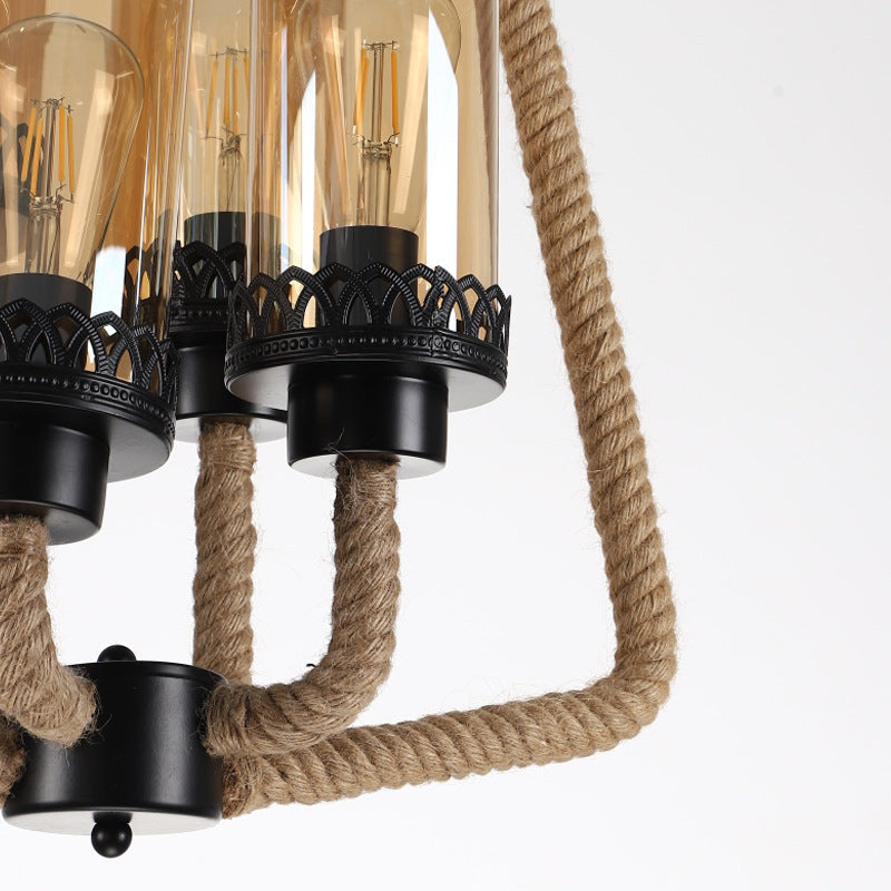 Epoch Retro LED Hanglampen Zwart Metaal Eetkamer/Badkamer