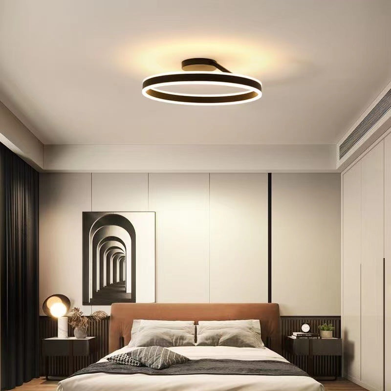 Arisha Moderne Design Gouden LEDPlafondlampen Wit Zwart Metaal