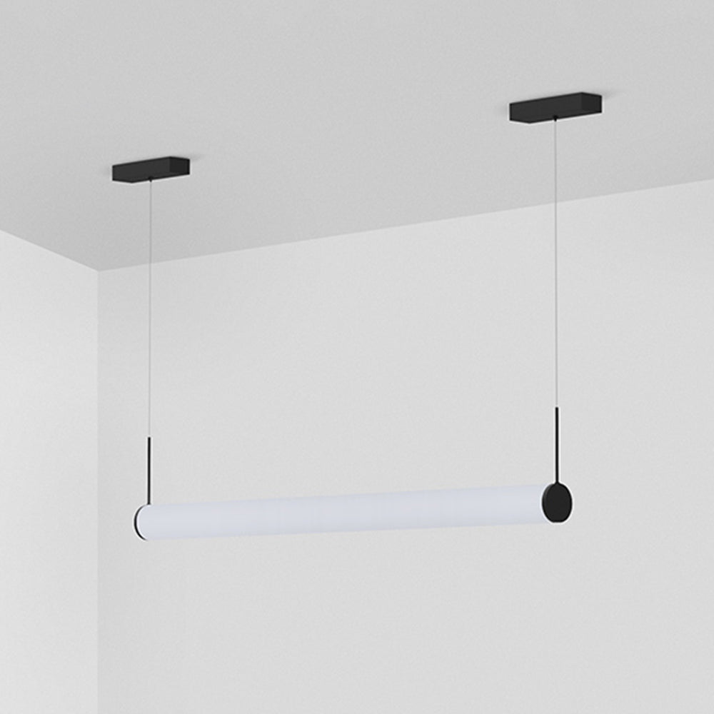 Edge Moderne Industriele LED Hanglamp Zwart Hal/Tuin Buiten Metaal&Acryl