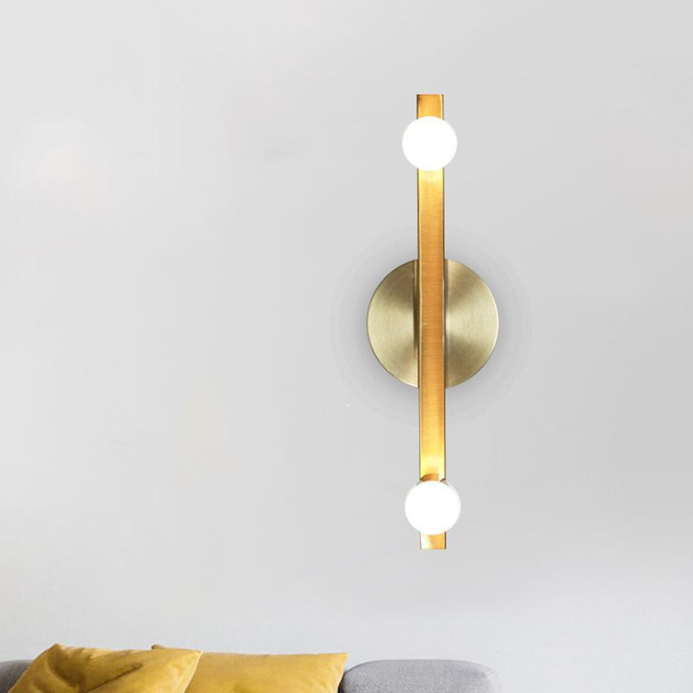 Avi Moderne Linear Kleine Ronde LED Wandlamp Metaal Woonkamer Slaapkamer