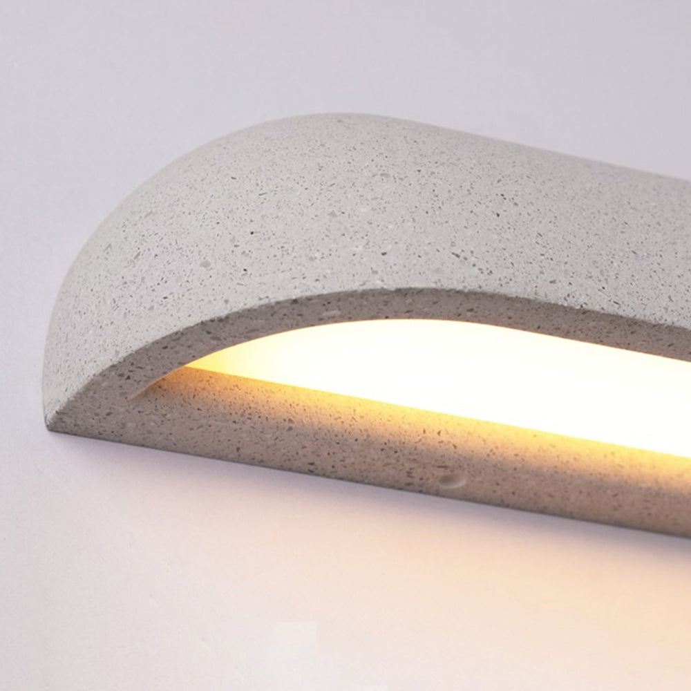 Orr Moderne Design Semi-Elliptisch LED Buitenlamp Metaal Zwart/Wit Buiten