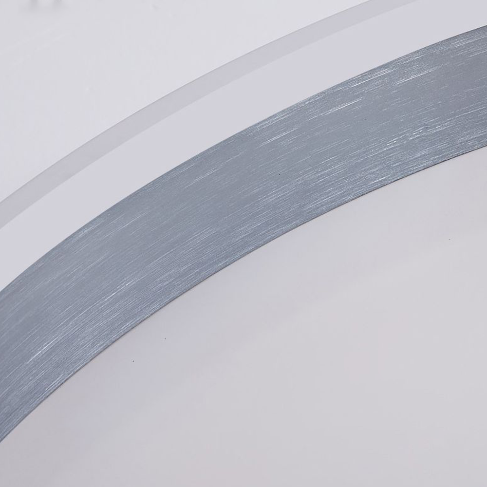 Quinn Modern Round Plafondlamp Sliver Metaal Slaapkamer Woonkamer Eetkamer