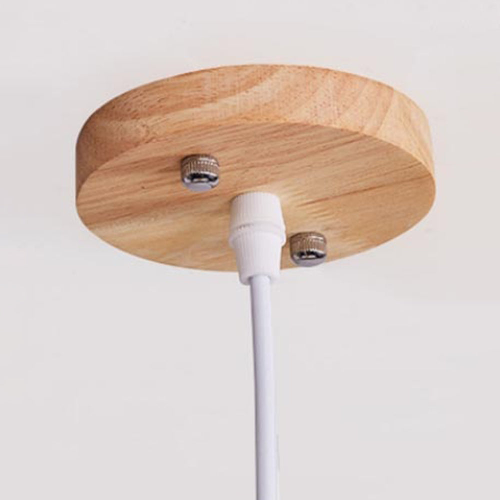 Ozawa Design Conch LED Hanglamp Metaal/Hout Slaap/Woon/Eetkamer