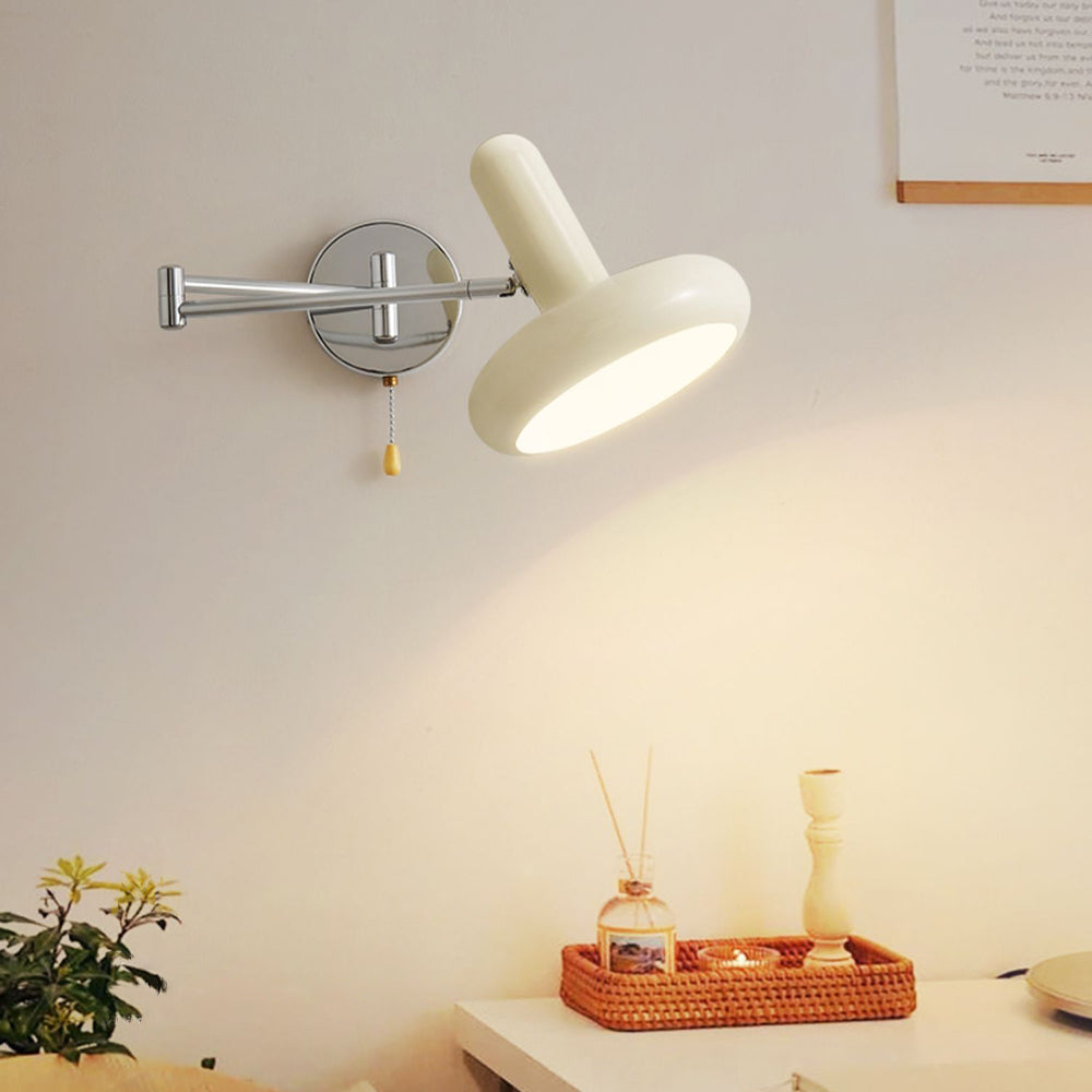 Carins Moderne Kleine LED Wandlamp Wit Metaal Woonkamer Slaapkamer