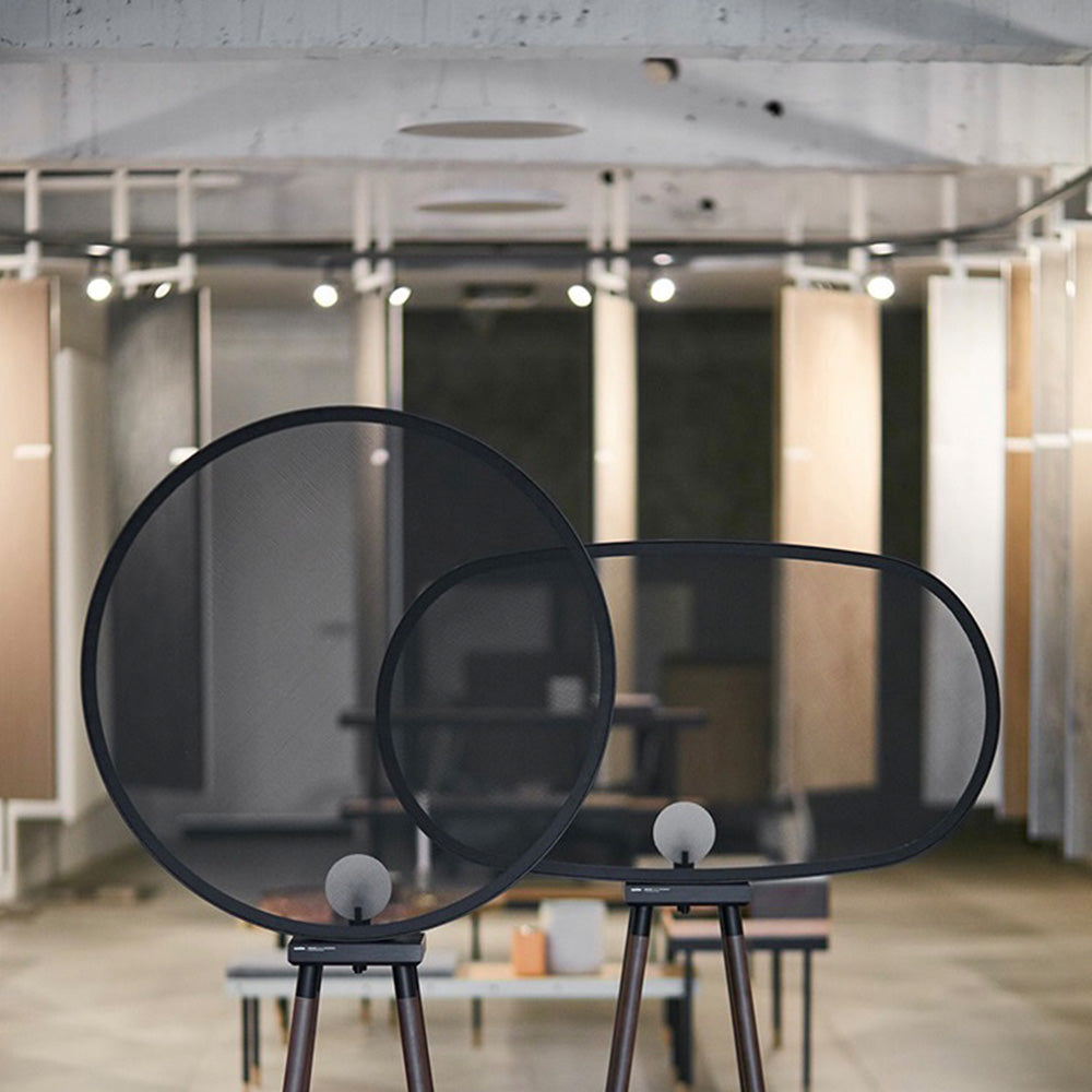 Cooley Moderne LED Vloerlamp Zwart Metaal Hout Woonkamer Slaapkamer