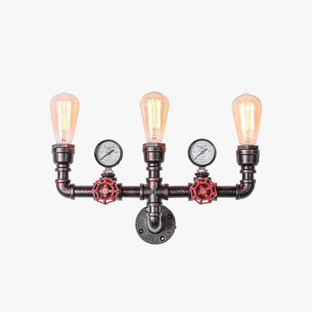 Alessio Industriele LED Wandlamp Metaal Woonkamer Slaapkamer