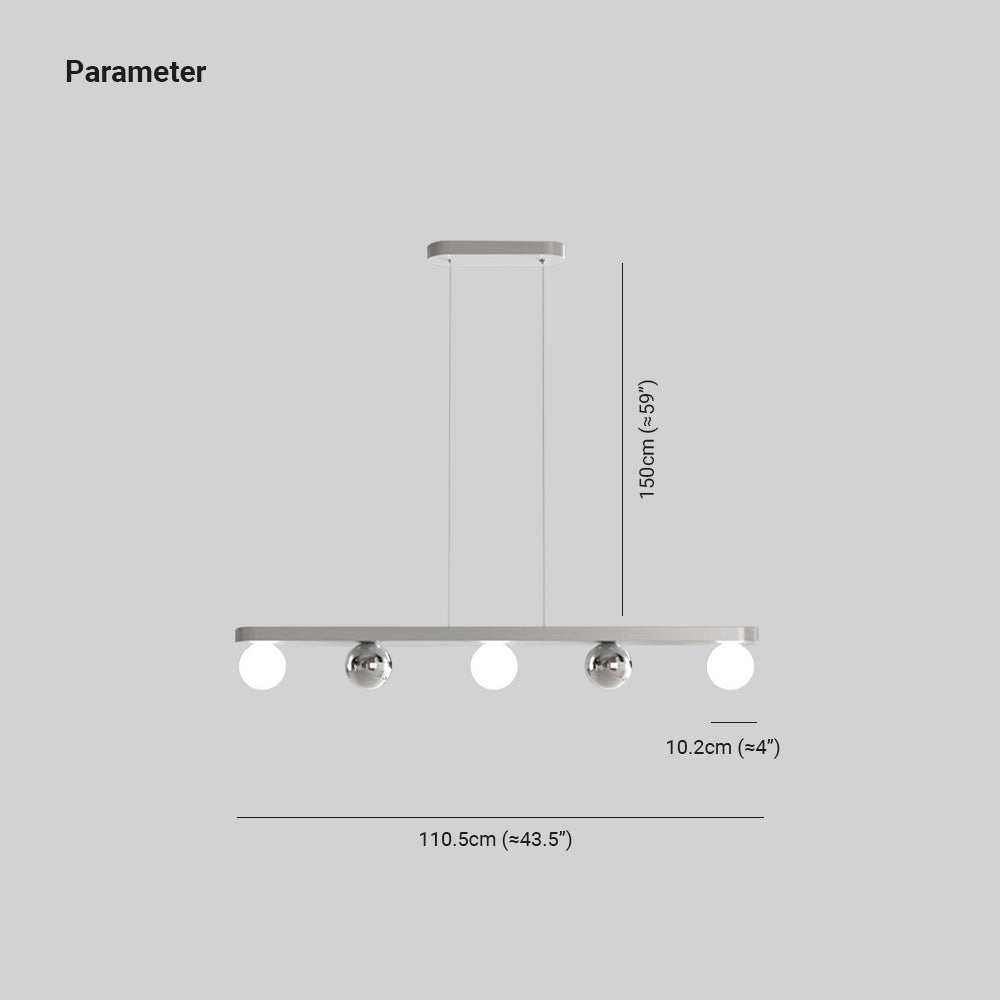 Valentina Moderne Design LED Hanglamp Metaal Acryl Eetkamer Woonkamer
