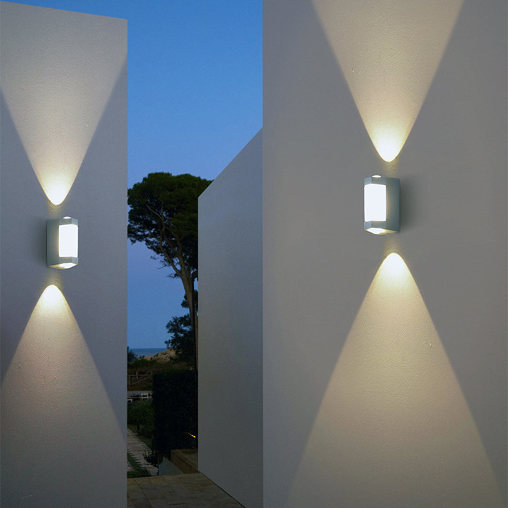 Orr Moderne Design LED Buiten Plafondlamp Metaal Acryl Buiten