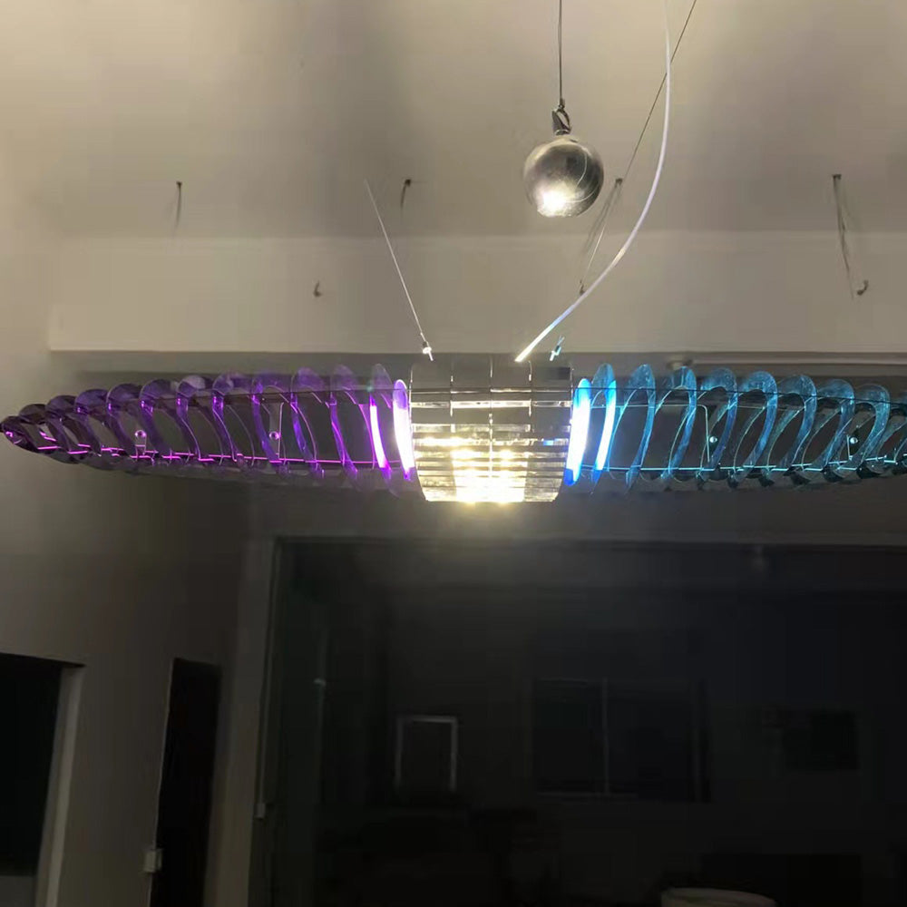 Eveline Moderne Roestvrij Staal Hanglamp 4 Kleuren Metaal Slaapkamer