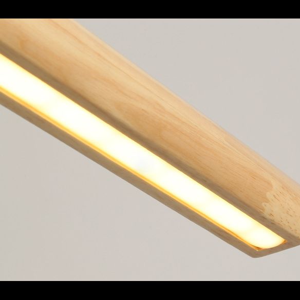 Ozawa Moderne Design LED Hanglamp Hout Woonkamer Slaapkamer
