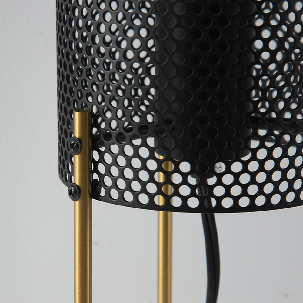 Zaid vloerlamp, metaal & aluminium
