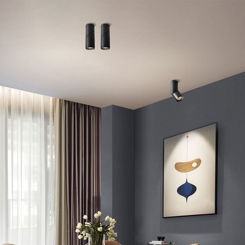 Vovak Moderne Design LED Spotlight Metaal Zwart / Wit Woonkamer