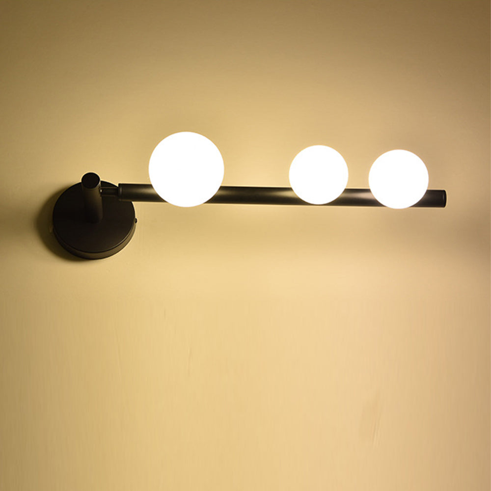 Valentina Design Ronde LED Wandlamp Goud Zwart Metaal Glas Eetkamer