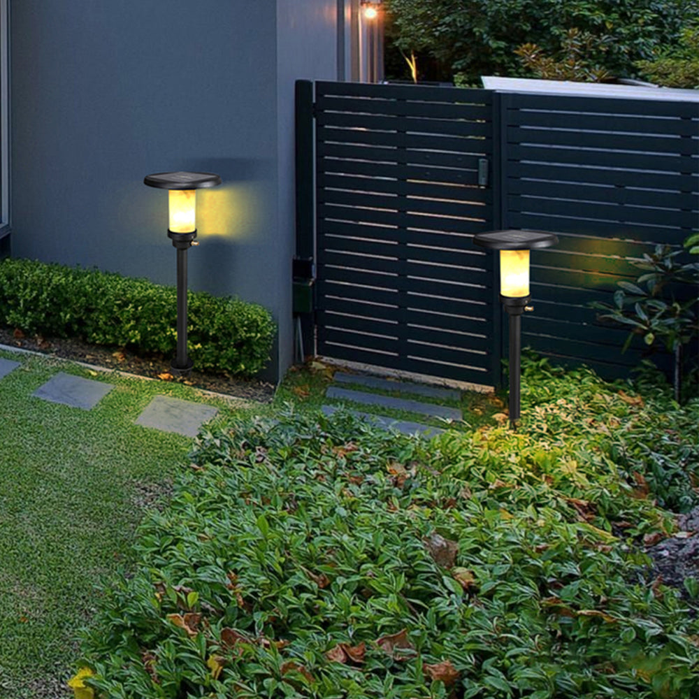 Pena Moderne Design LED Buitenlamp Metaal/Steen Zwart Buiten