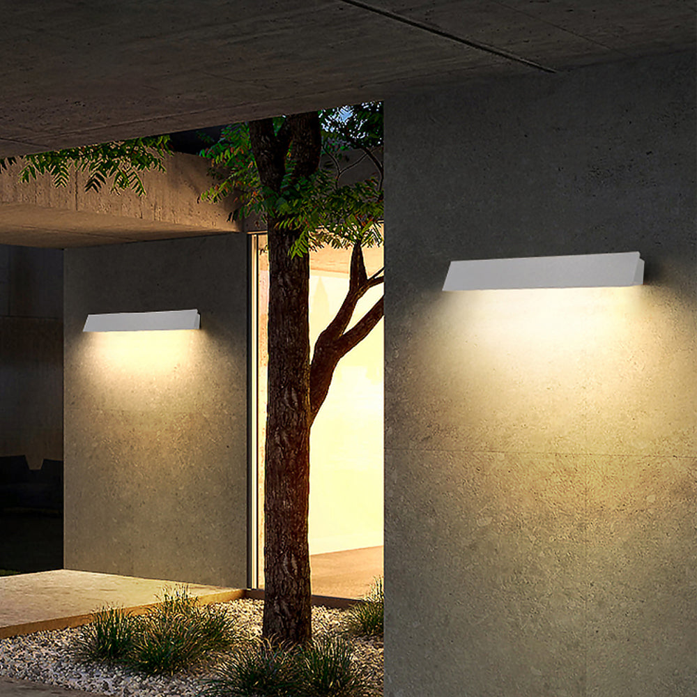 Orr Industrie Design LED Wandlamp Metaal Zwart/Wit Buiten