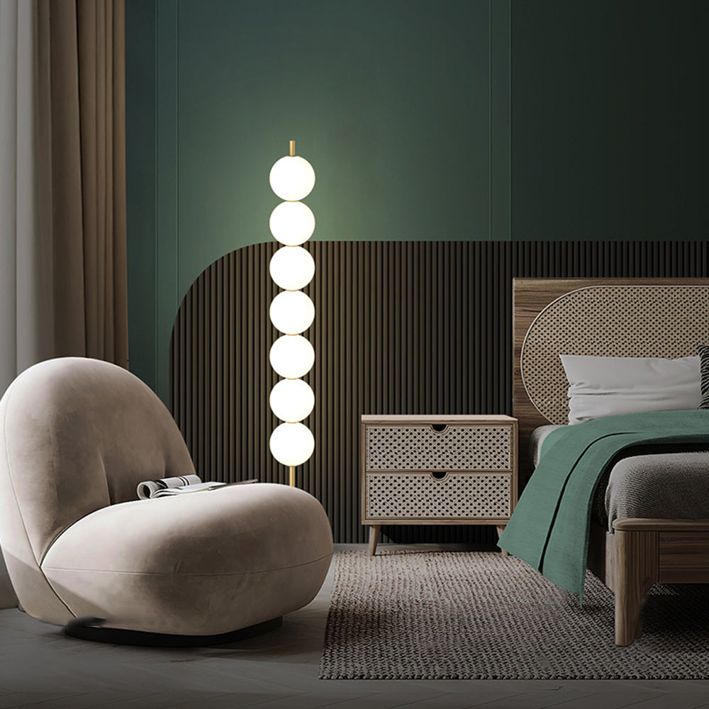 Valentina Moderne Design LED Vloerlamp Metaal Slaapkamer Woonkamer