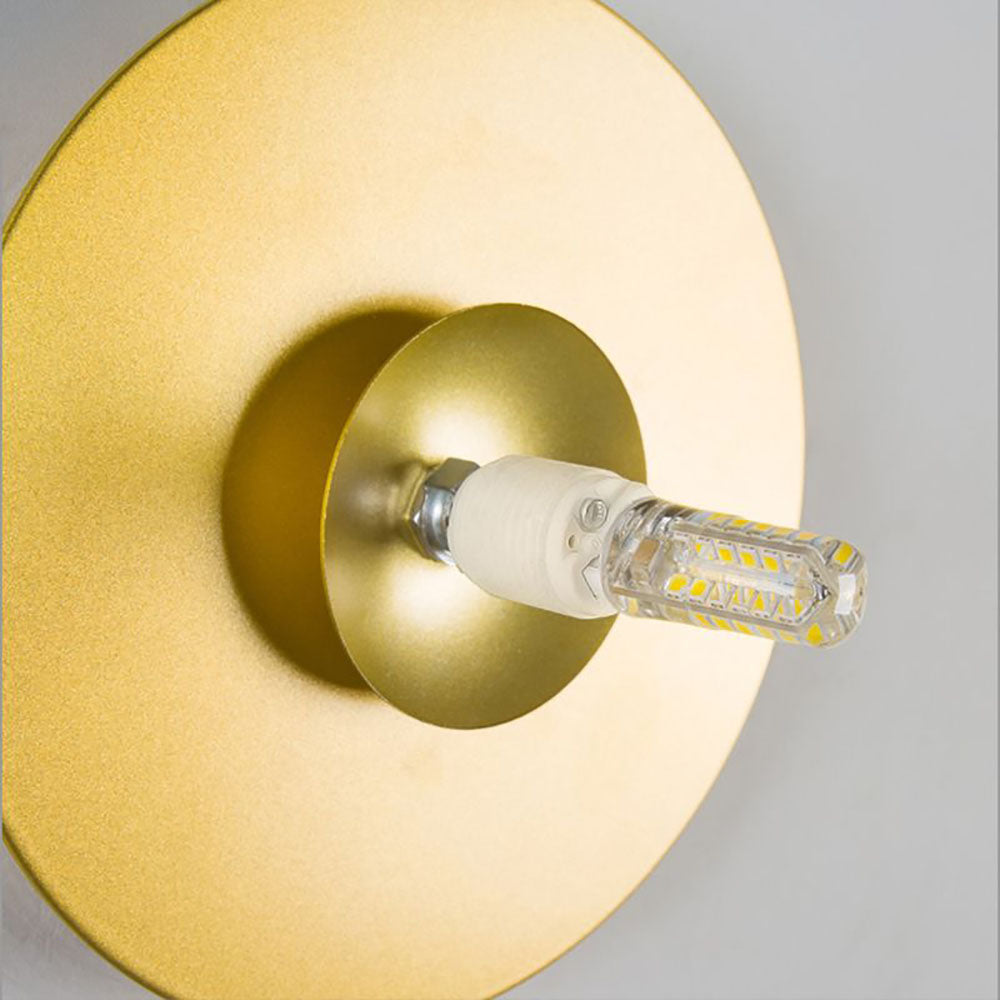 Valentina Moderne Design LED Wandlamp Metaal/Glas Zwart/Goud/Zilver Eet/Woon/Hal/Badkamer