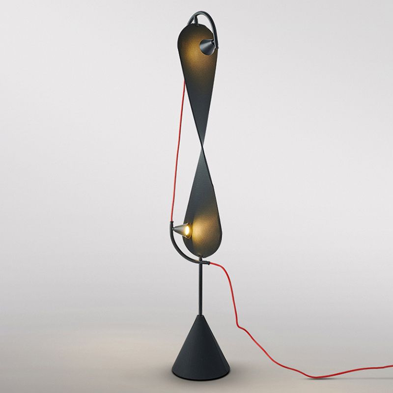 Salgado Moderne Design Minimalistische Geometrische Vloerlamp Metalen Zwart Eetkamer Woonkamer