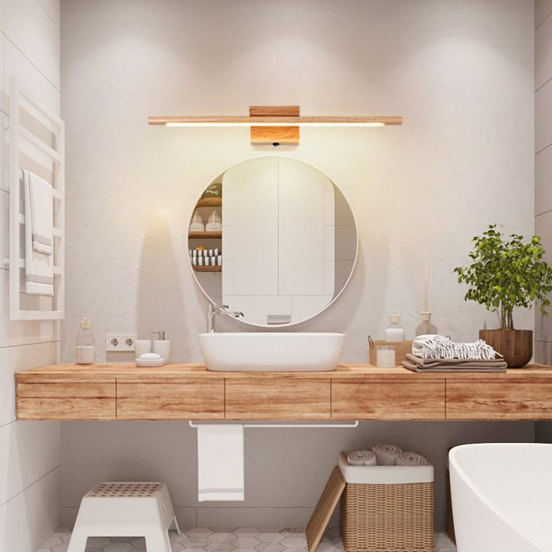 Ozawa Moderne LED Wandlamp Acryl Hout Metaal Badkamer Slaapkamer