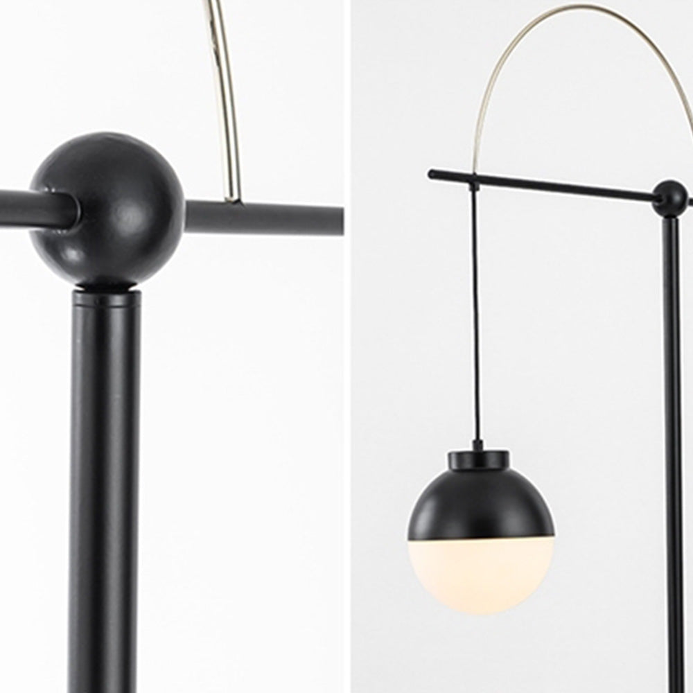 Valentina Ronde Design LED Vloerlamp Metaal Glas Woonkamer Slaapkamer