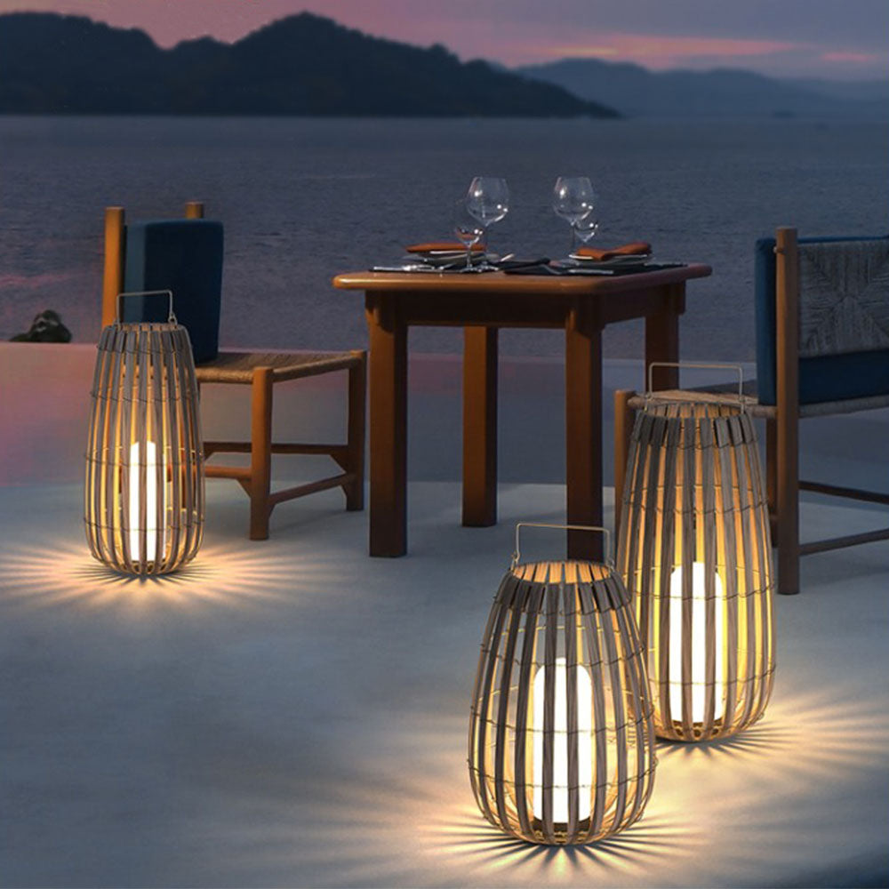 Orr Moderne LED Loom Buitenlamp Metaal Grijs/Bruin Tuin/Stoeprand/Balkon