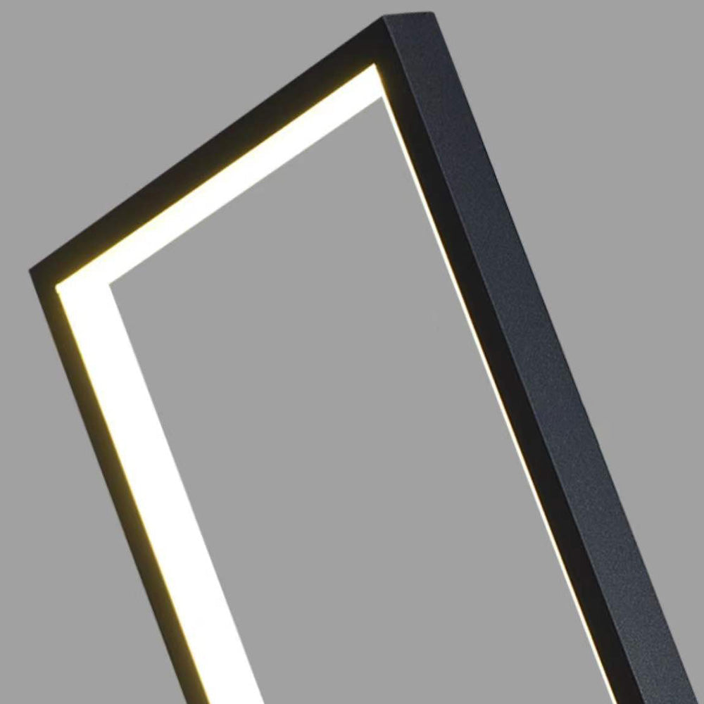 Edge Industriele LED Vloerlamp Schwarz Metaal Woon/Slaapkamer
