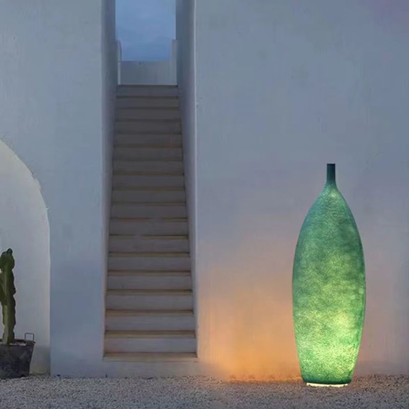 Byers Creatieve Fles LED Vloerlamp Multi Kleuren Hars Hotel