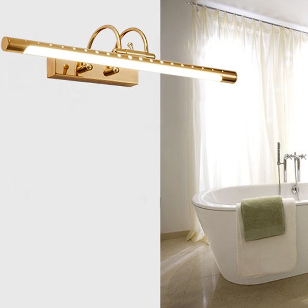 Eryn Moderne Cilinder LED Wandlamp Metaal/Acryl Goud Slaap/Woon/Badkamer