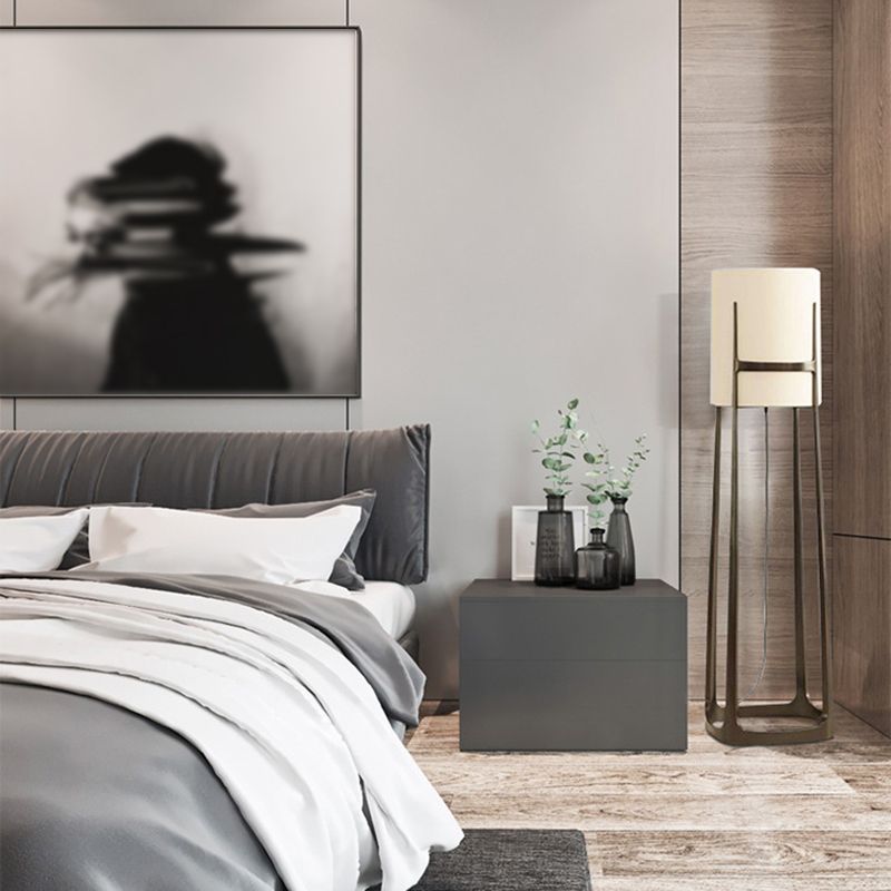Eryn Moderne Design LED Cilinder Vloerlamp Metalen Stoffen Eetkamer/Woonkamer/Kelder/Hal