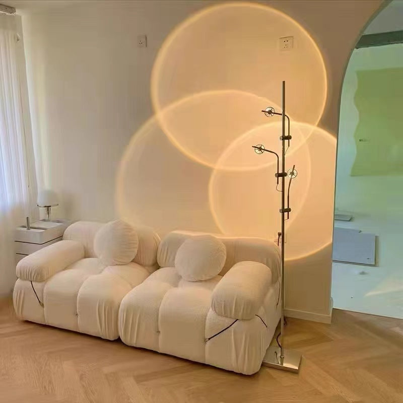 Salgado Vloerlampen Zonsondergang Projector Wit Woonkamer Slaapkamer