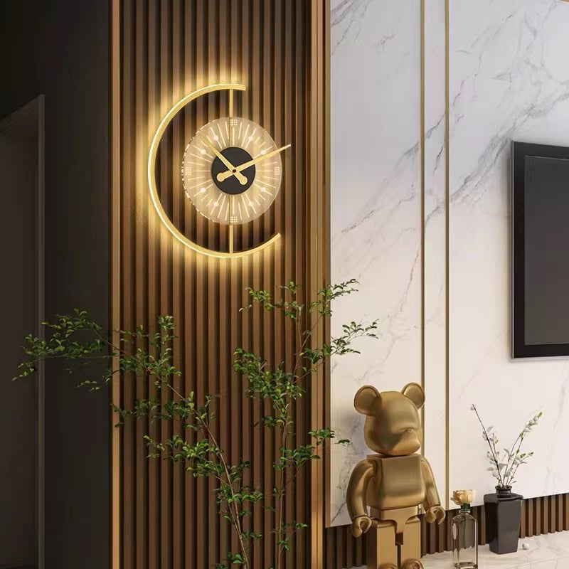Nielsen Retro Kleine Ronde LED Wandlampen Metaal Woonkamer Eetkamer