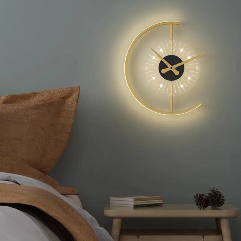 Nielsen Retro Kleine Ronde LED Wandlampen Metaal Woonkamer Eetkamer